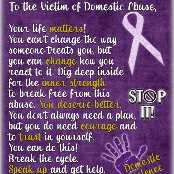 START a MOVEMENT REPOST  ~ DOMESTIC VIOLENCE - Picture 5 of 8